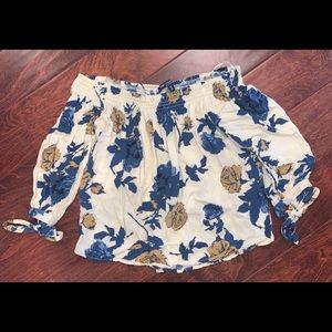TJ Maxx - off the shoulder crop